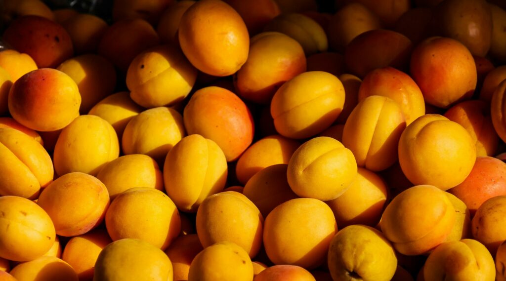 pexels-photo-209416-209416 Vibrant sunlit apricots showcasing their natural color and texture.